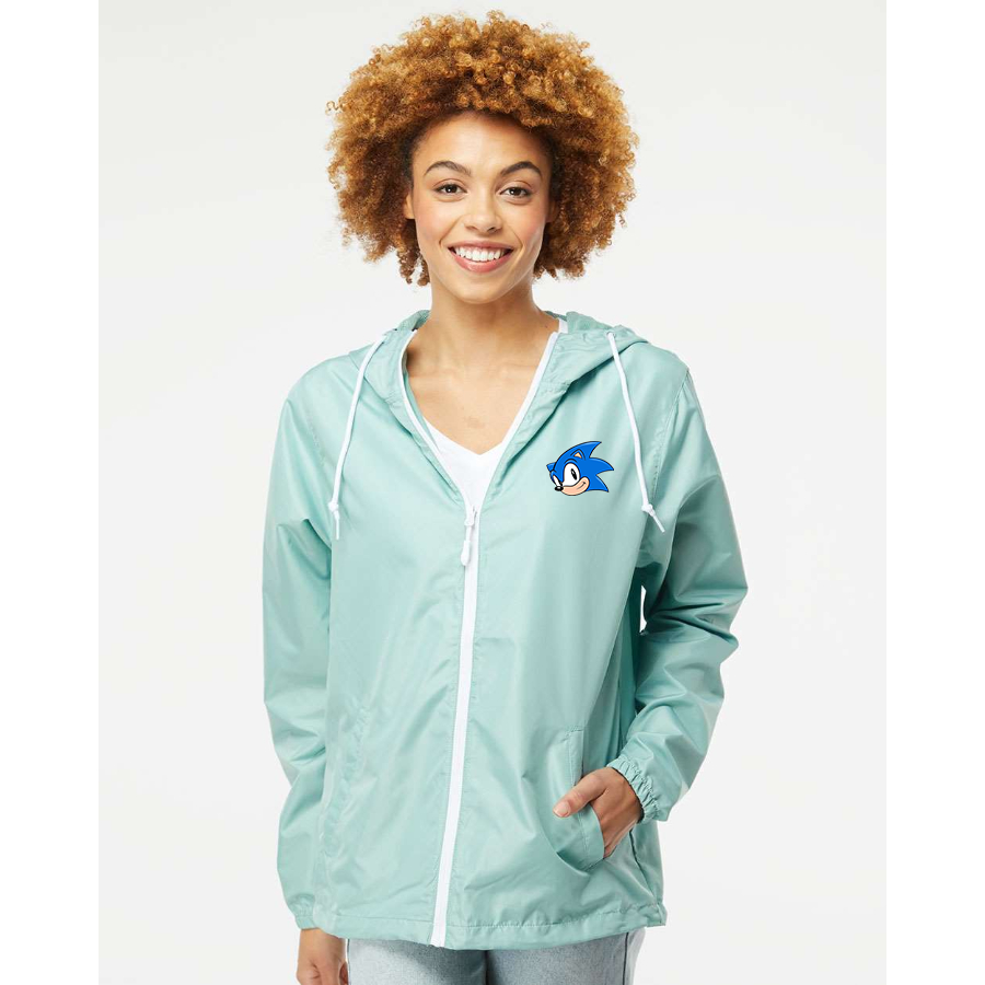 Men's Sonic the Hedgehog Independent Trading Co Lightweight Windbreaker Full-Zip Jacket
