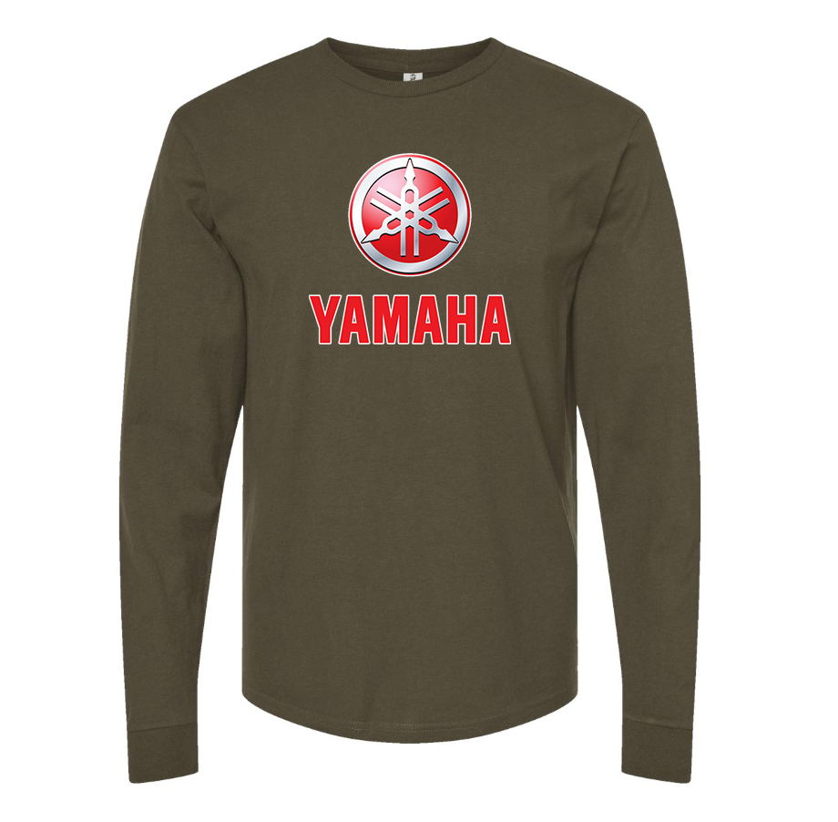 Men's Yamaha Bike Motorcycle Long sleeves T-Shirt