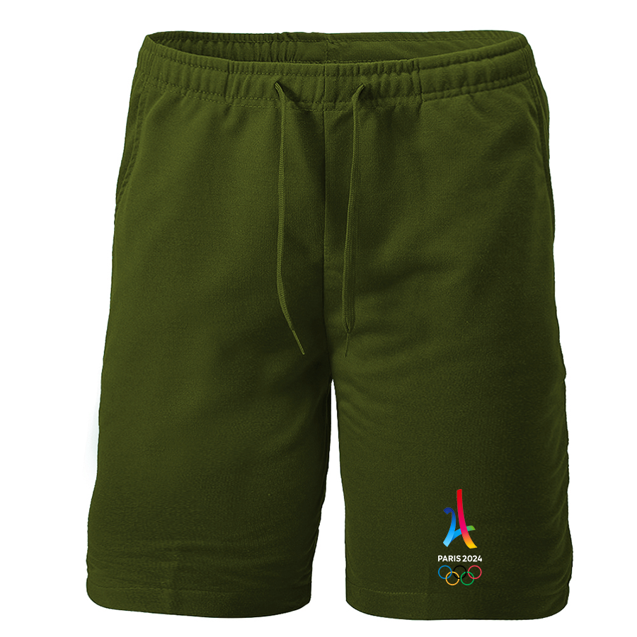 Men's Paris 2024 Olympics Athletic Fleece Shorts
