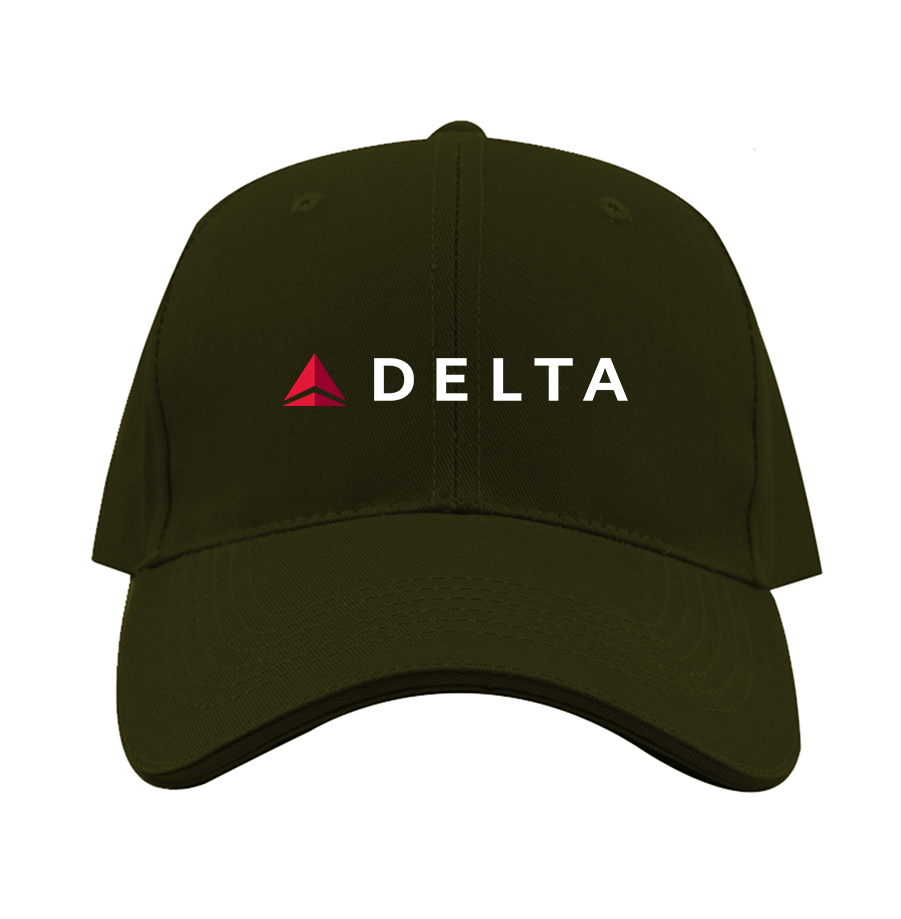Delta Airlines Dad Baseball Cap Hat