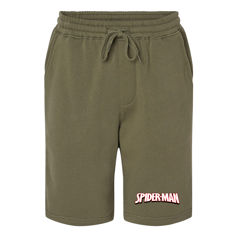 Men's Spider Man Independent Trading Co Midweight Fleece Shorts