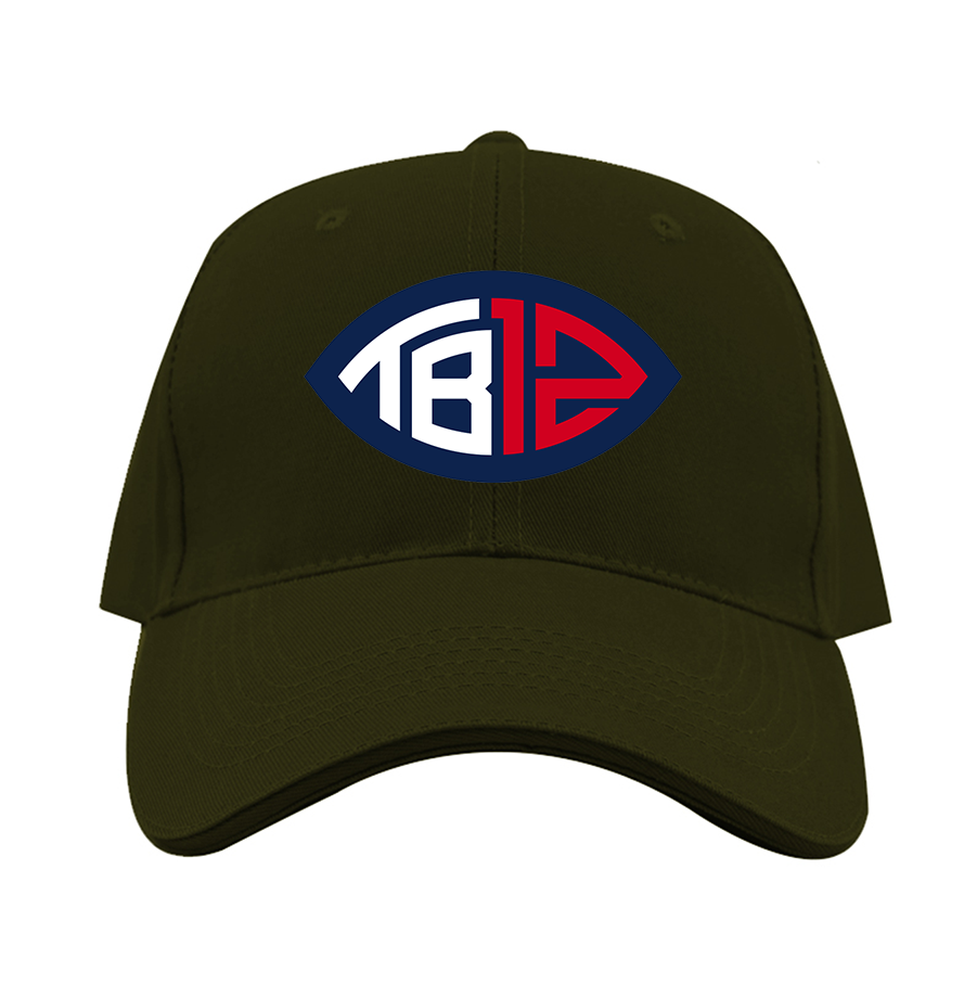 Tom Brady 12 Dad Baseball Cap Hat