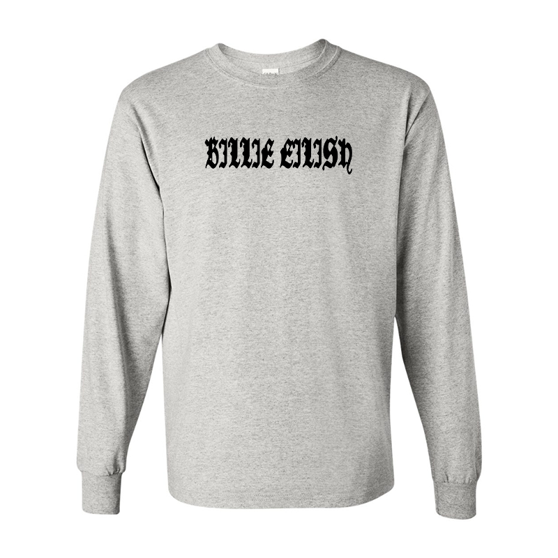 Men's Billie Eilish Gildan Heavy Cotton Long Sleeve T-Shirt
