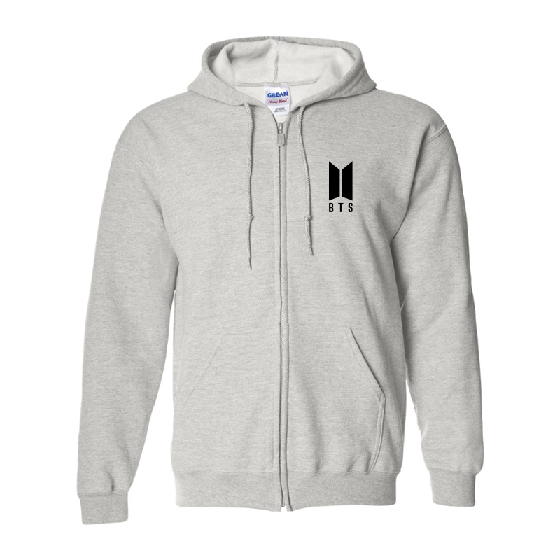 Men's BTS Gildan Heavy Blend Full-Zip Hooded Sweatshirt