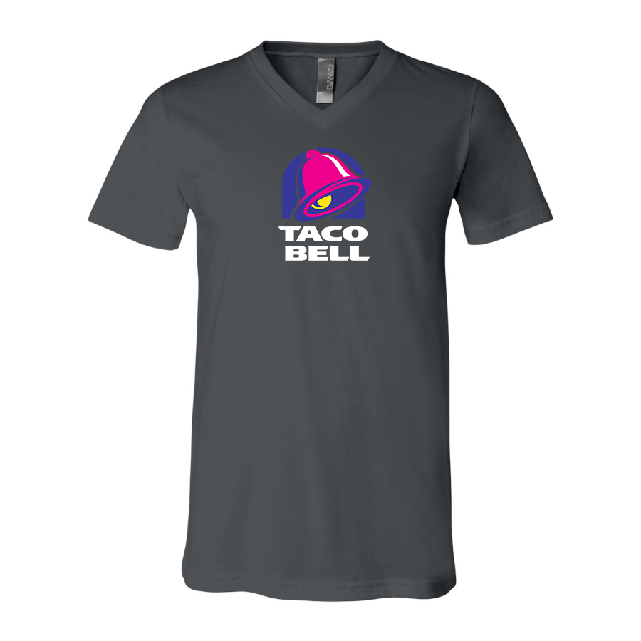 Men's Taco Bell BELLA CANVAS Jersey V-Neck Tee