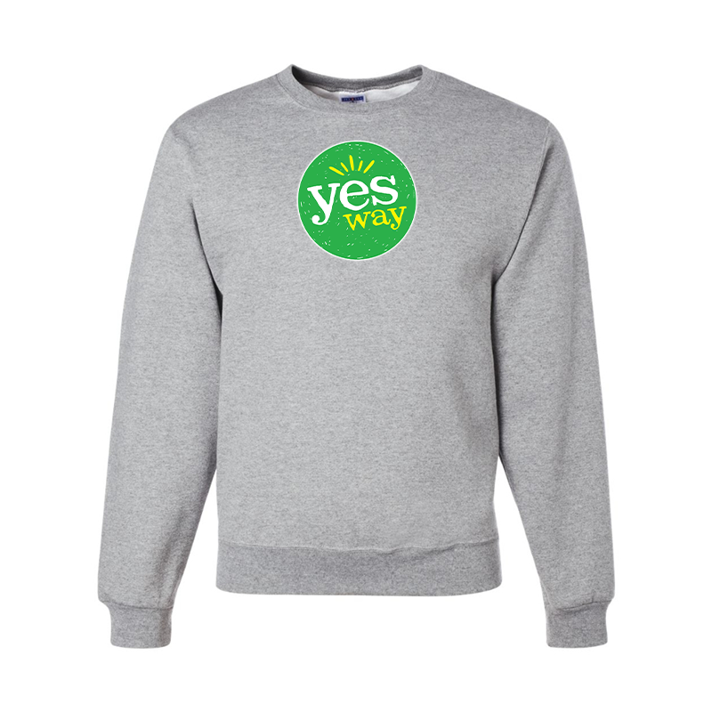 Men's Yes Way JERZEES NuBlend Crewneck Sweatshirt