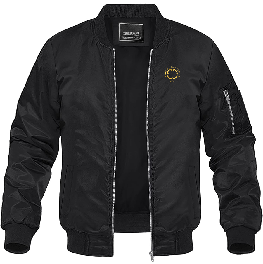 Men's Fifa World Cup 2025 Lightweight Bomber Jacket Windbreaker Softshell Varsity Jacket