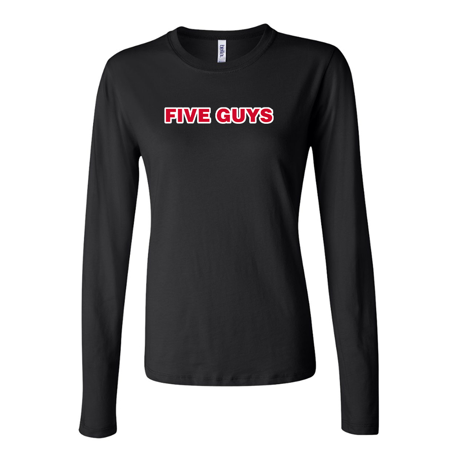 Women's Five Guys Long Sleeve T-Shirt