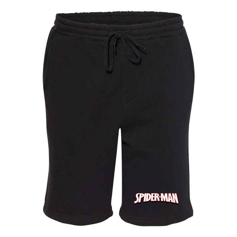 Men's Spider Man Independent Trading Co Midweight Fleece Shorts
