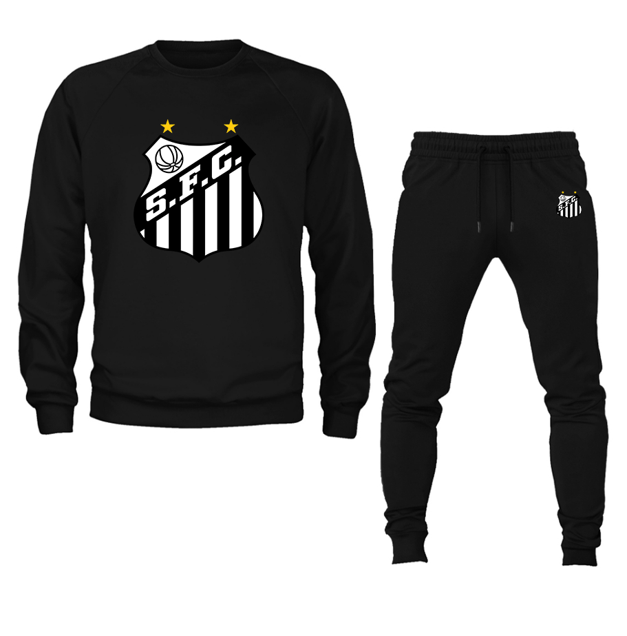 Men's Santos FC Crewneck Sweatshirt Joggers Suit