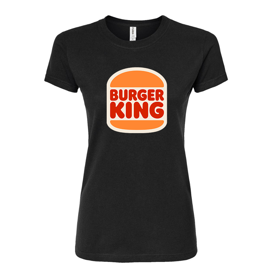 Women's Burger King Round Neck T-Shirt