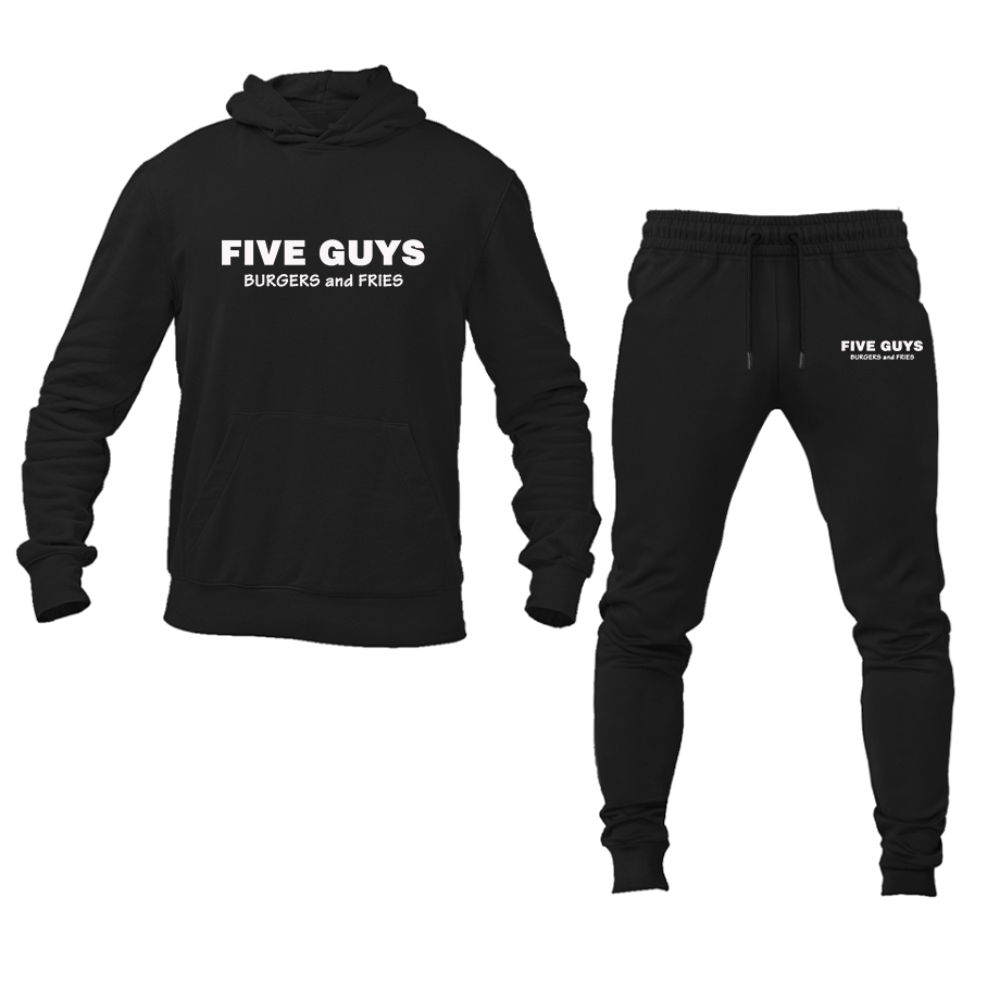 Men's Five Guys Hoodie and Joggers Set
