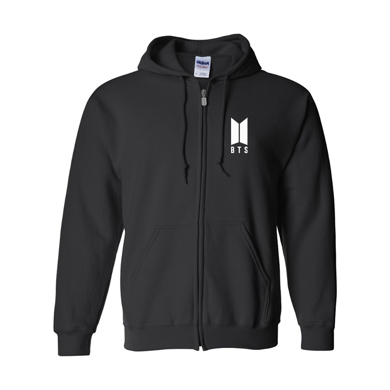 Men's BTS Gildan Heavy Blend Full-Zip Hooded Sweatshirt