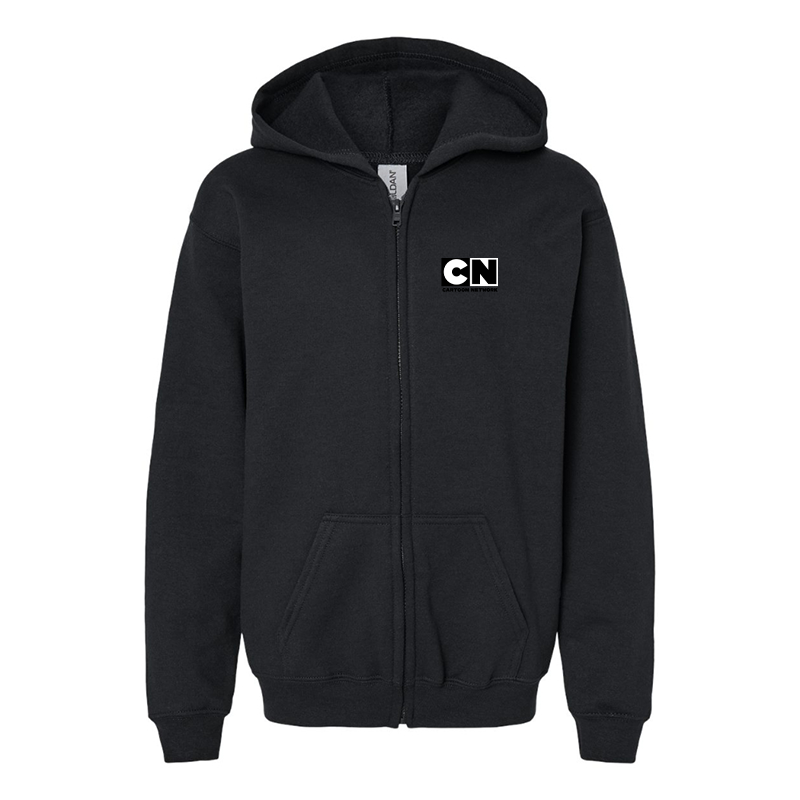 Youth's Cartoon Network Gildan Heavy Blend Full-Zip Hooded Sweatshirt