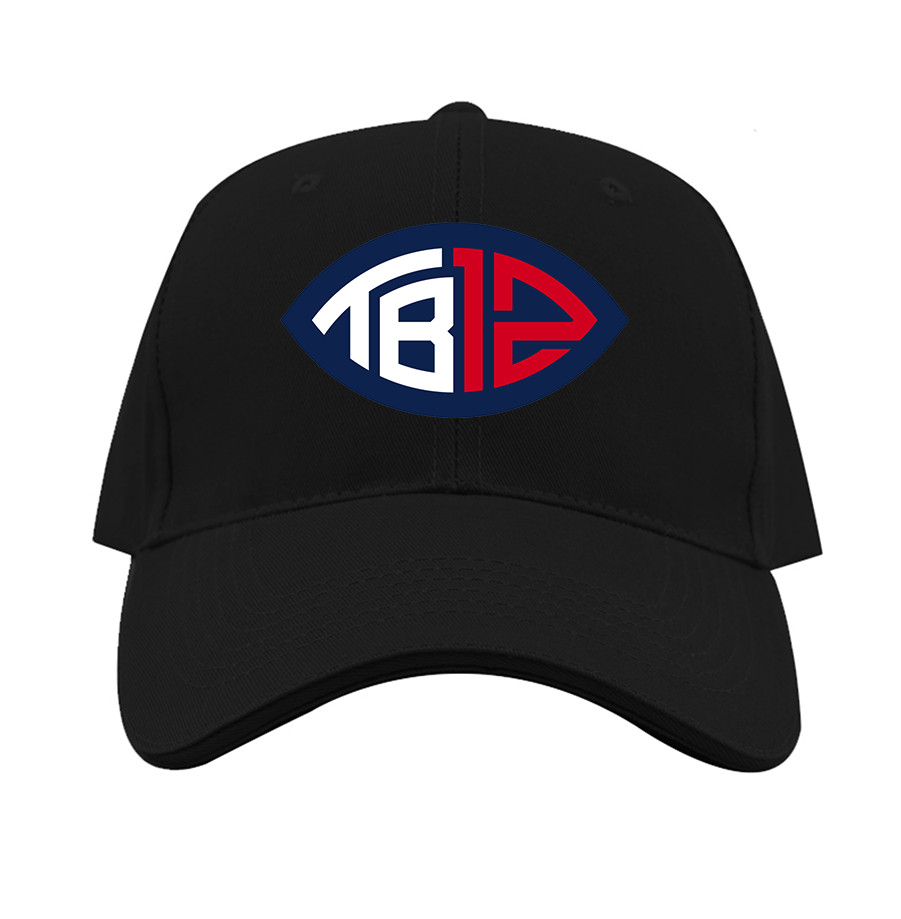 Tom Brady 12 Dad Baseball Cap Hat