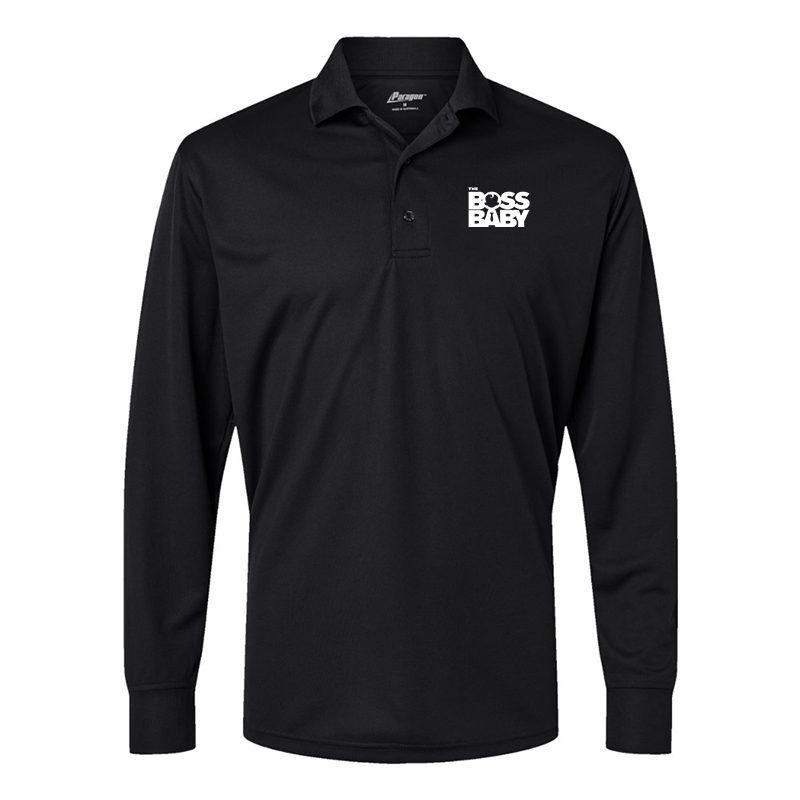 Men's Boss Baby Paragon Prescott Long Sleeve Polo