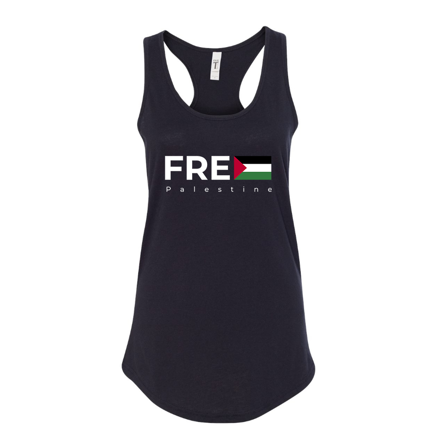 Women's Free Palestine Racerback Tank Top