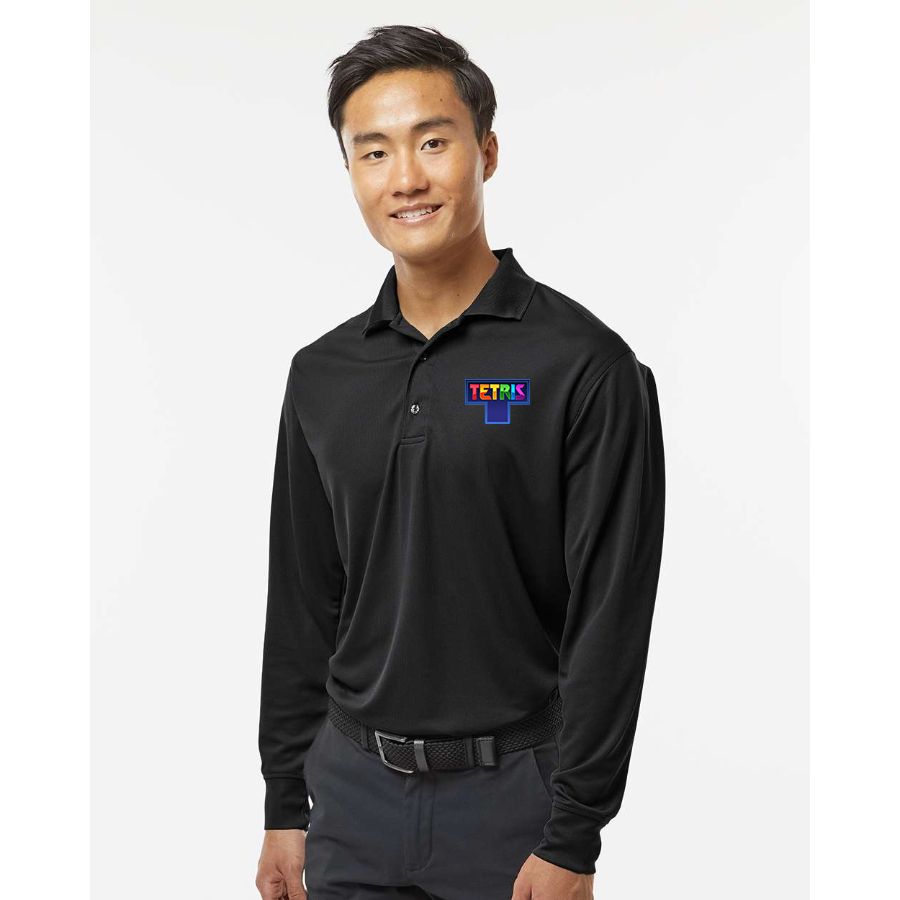 Men's Tetris Paragon Prescott Long Sleeve Polo
