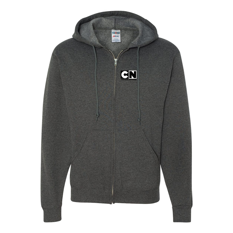 Men's Cartoon Network JERZEES NuBlend Full Zip Hooded Sweatshirt
