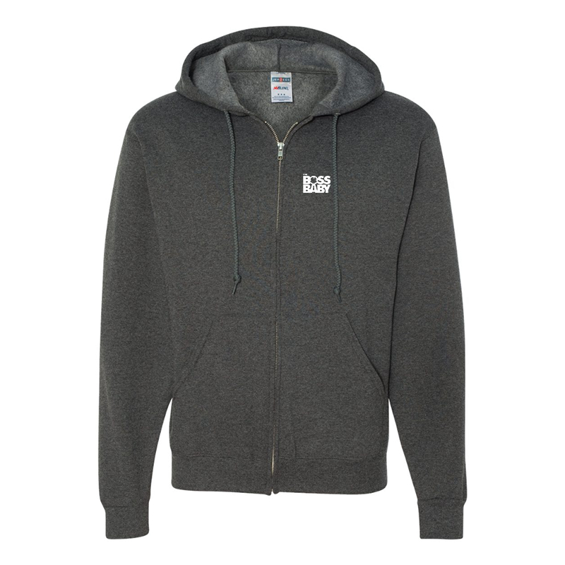 Men's Boss Baby JERZEES NuBlend Full Zip Hooded Sweatshirt