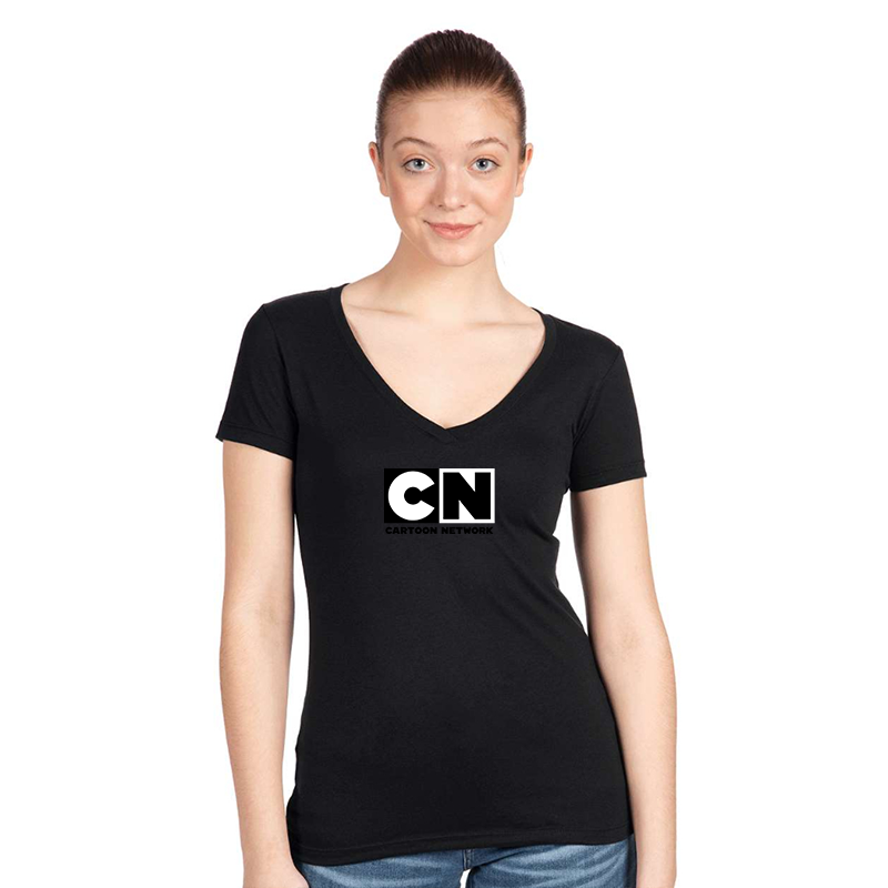 Women's Cartoon Network Next Level Ideal V-Neck T-Shirt