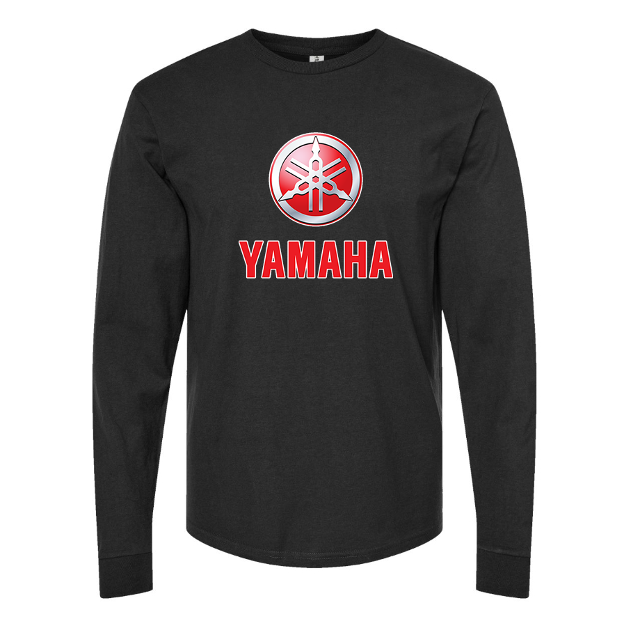 Men's Yamaha Bike Motorcycle Long sleeves T-Shirt