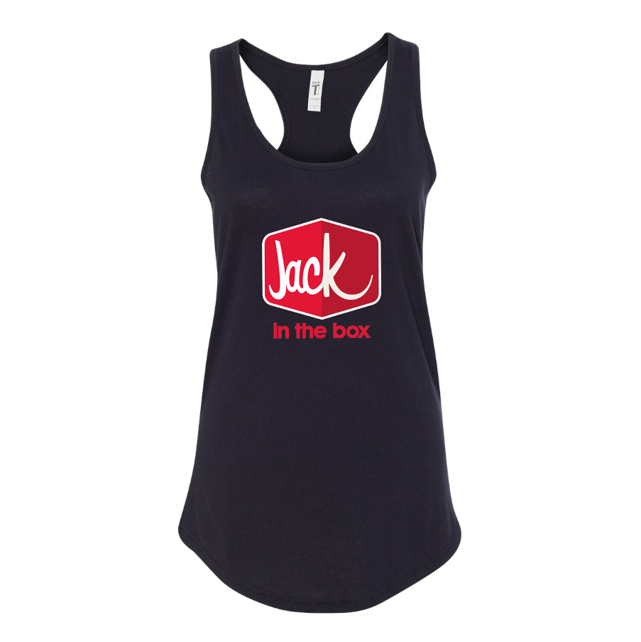Women's Jack In The Box Racerback Tank Top