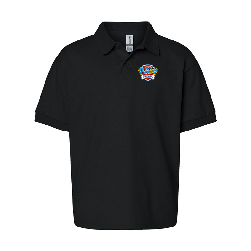 Youth's Paw Patrol Gildan Dry Blend Jersey Polo