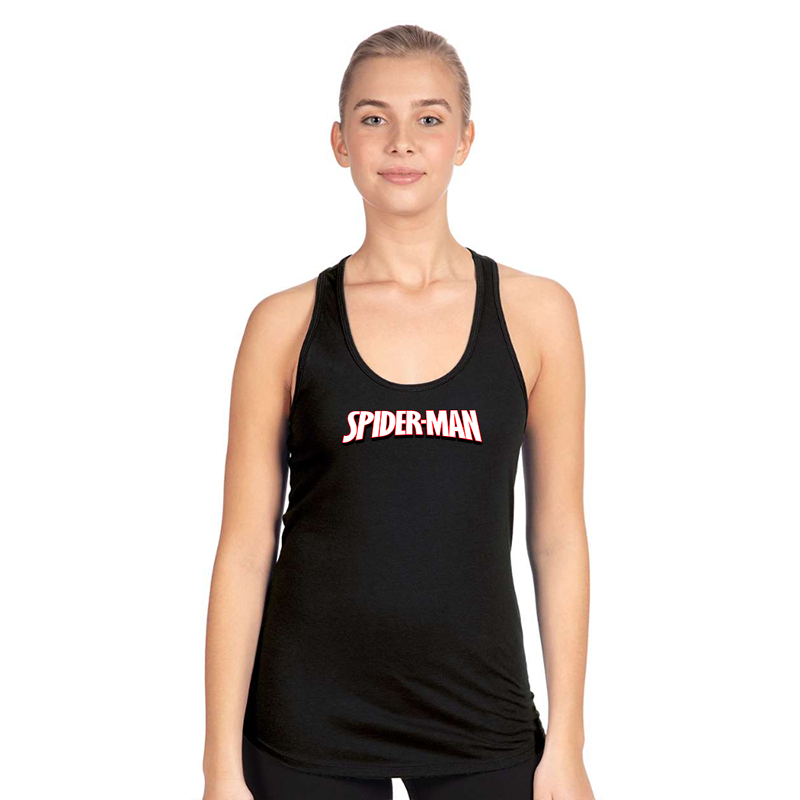 Women's Spider Man Next Level Ideal Racerback Tank
