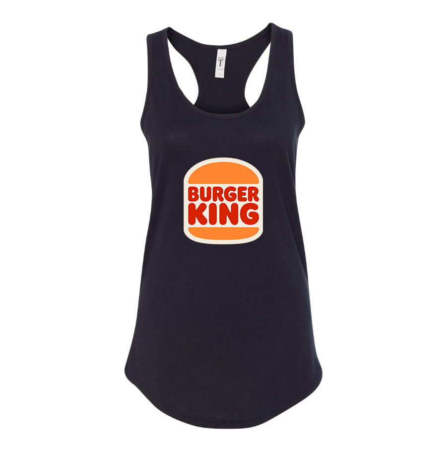 Women's Burger King Racerback Tank Top