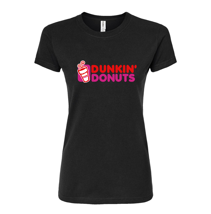 Women's Dunkin Donuts Round Neck T-Shirt