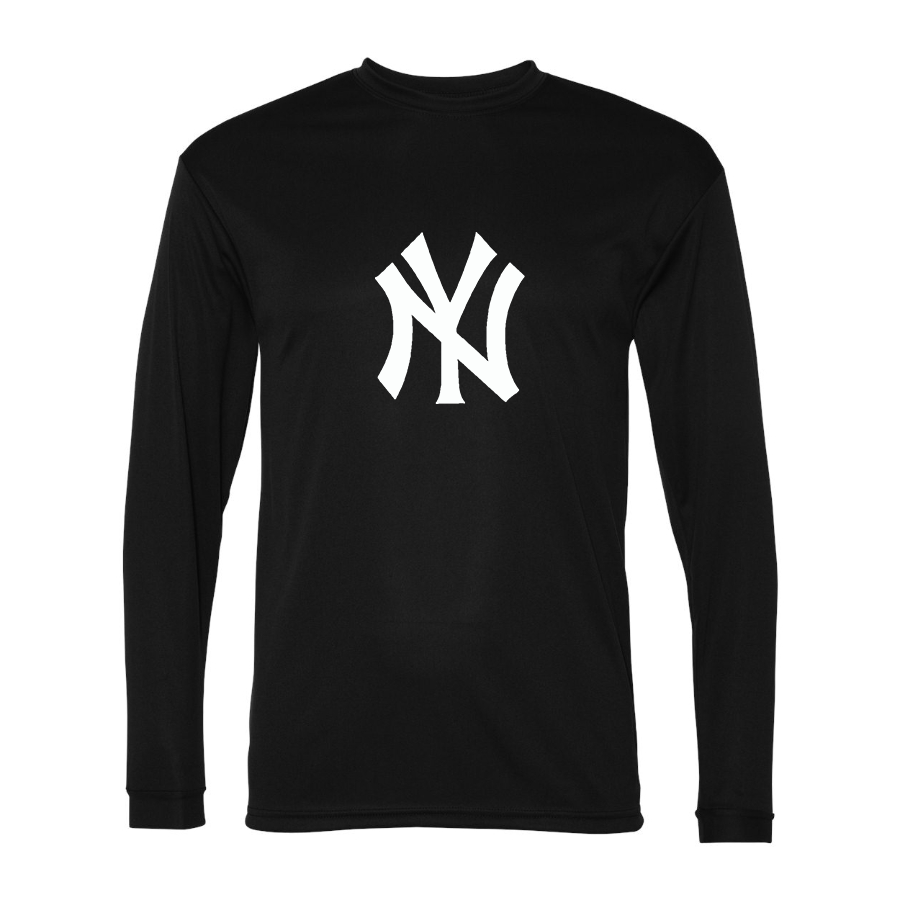 Men's New York NY Yankees Performance Long Sleeve T-Shirt