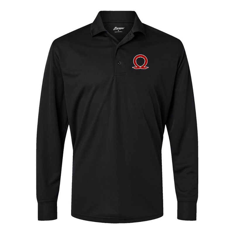 Men's God Of War Paragon Prescott Long Sleeve Polo
