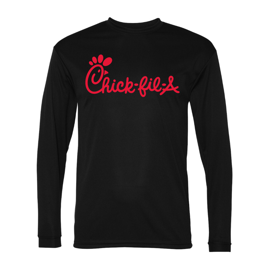 Men's Chick-fil-A Polyester Long Sleeve T-Shirt