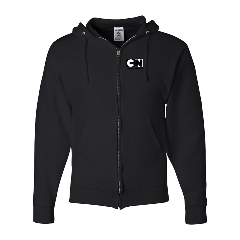 Men's Cartoon Network JERZEES NuBlend Full Zip Hooded Sweatshirt