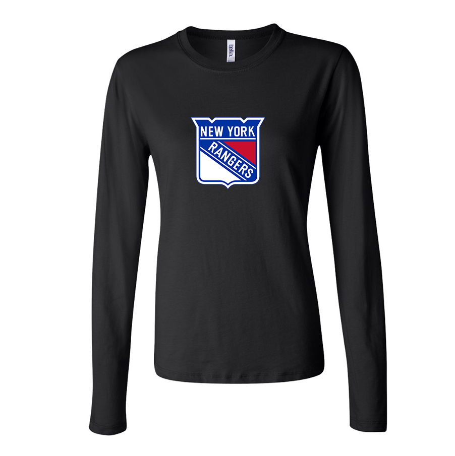 Women's NHL - New York Rangers Long Sleeve T-Shirt