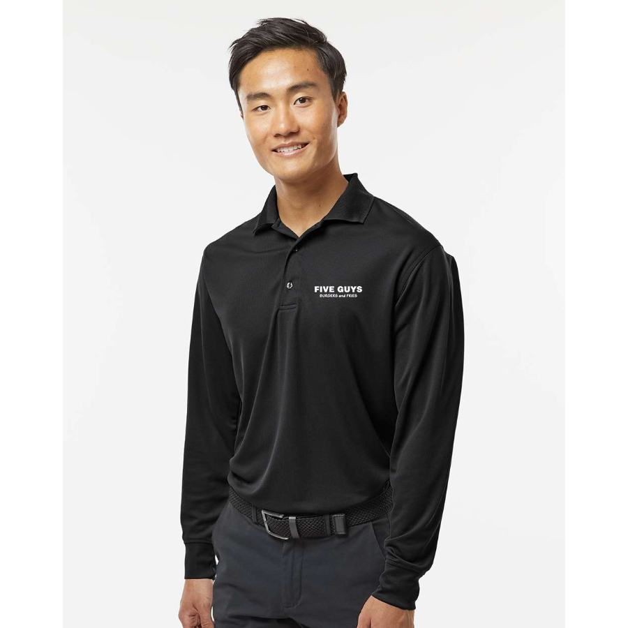 Men's Five Guys Paragon Prescott Long Sleeve Polo