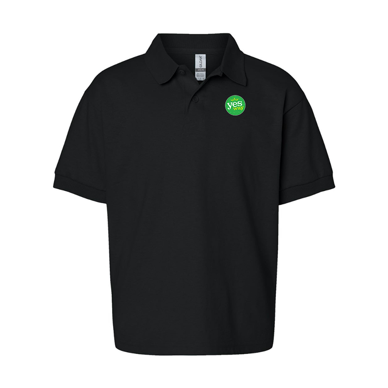 Youth's Yes Way Gildan Dry Blend Jersey Polo