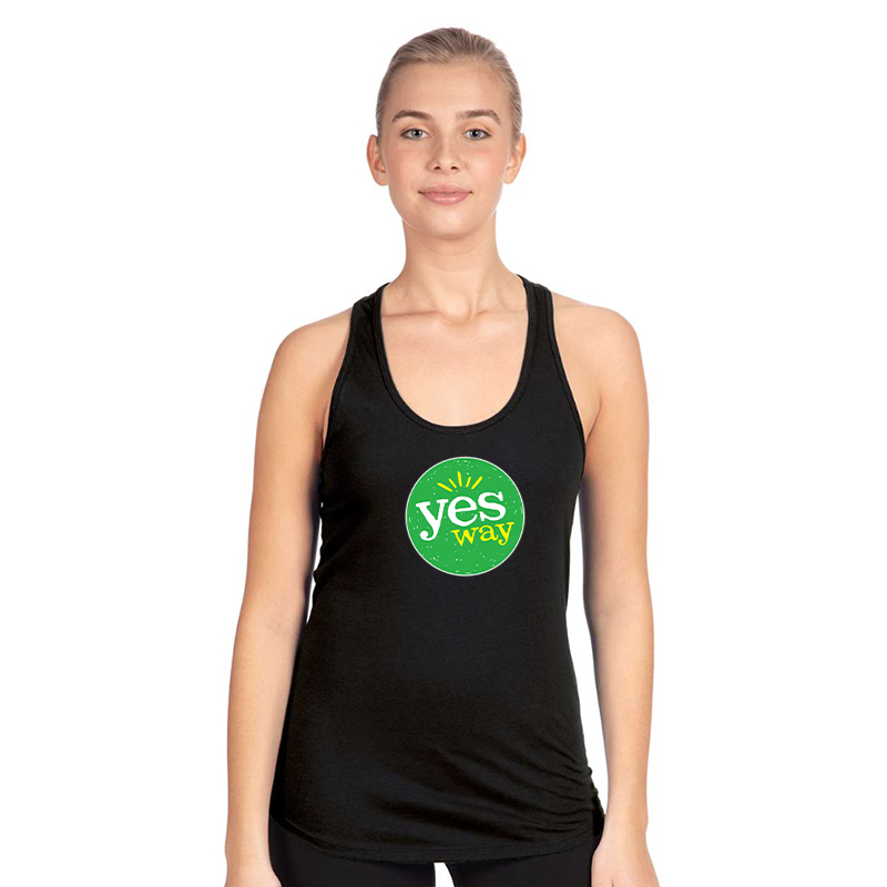 Women's Yes Way Next Level Ideal Racerback Tank
