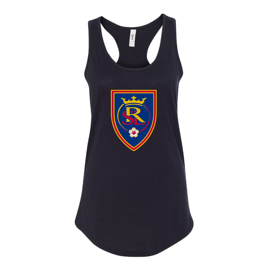 Women's Real Salt Lake Soccer Racerback Tank Top
