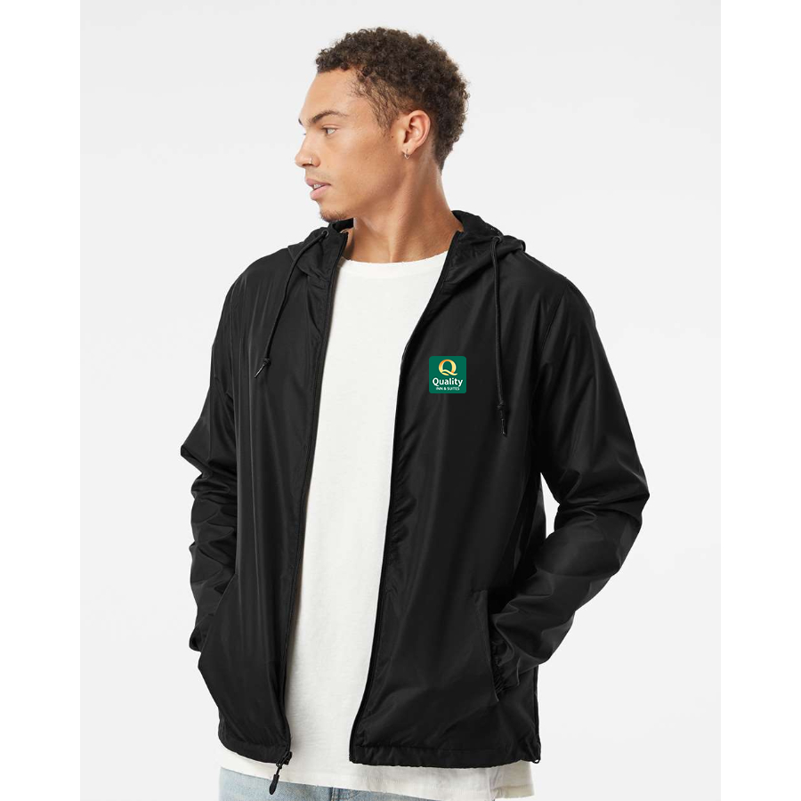 Men's Quality Inn & Suites Independent Trading Co Lightweight Windbreaker Full-Zip Jacket