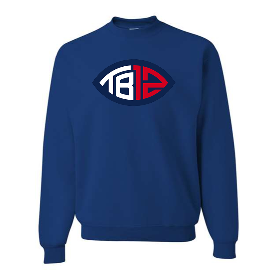 Men's Tom Brady 12 Crewneck Sweatshirt