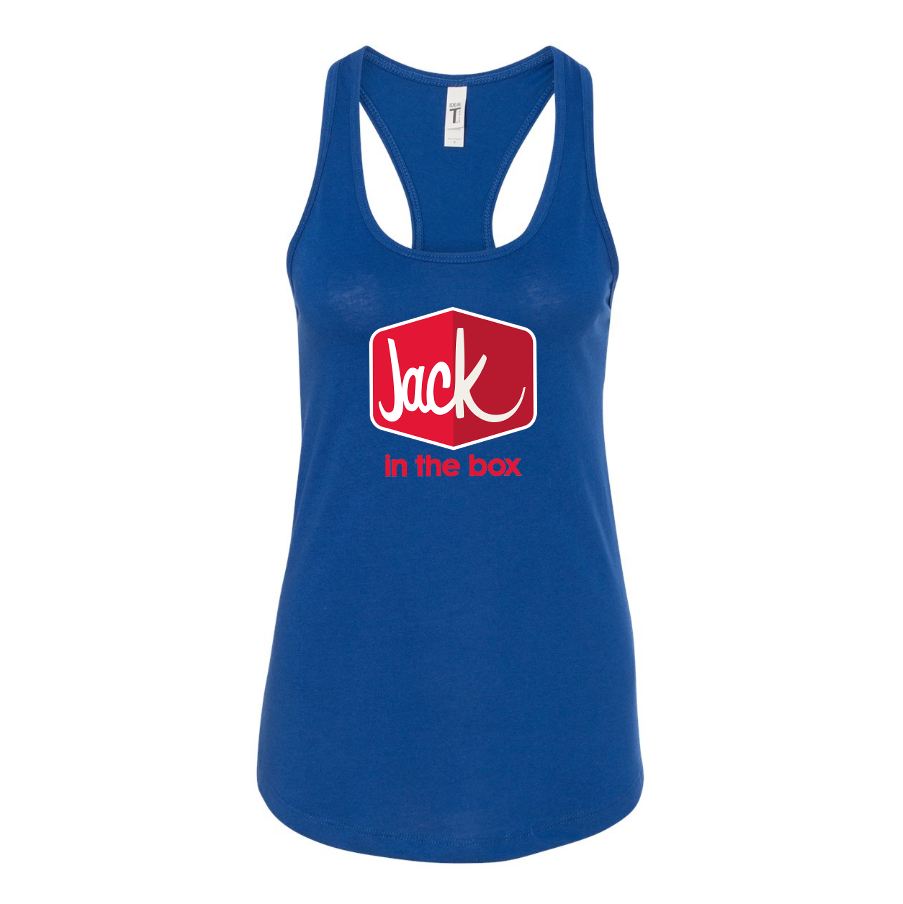 Women's Jack In The Box Racerback Tank Top