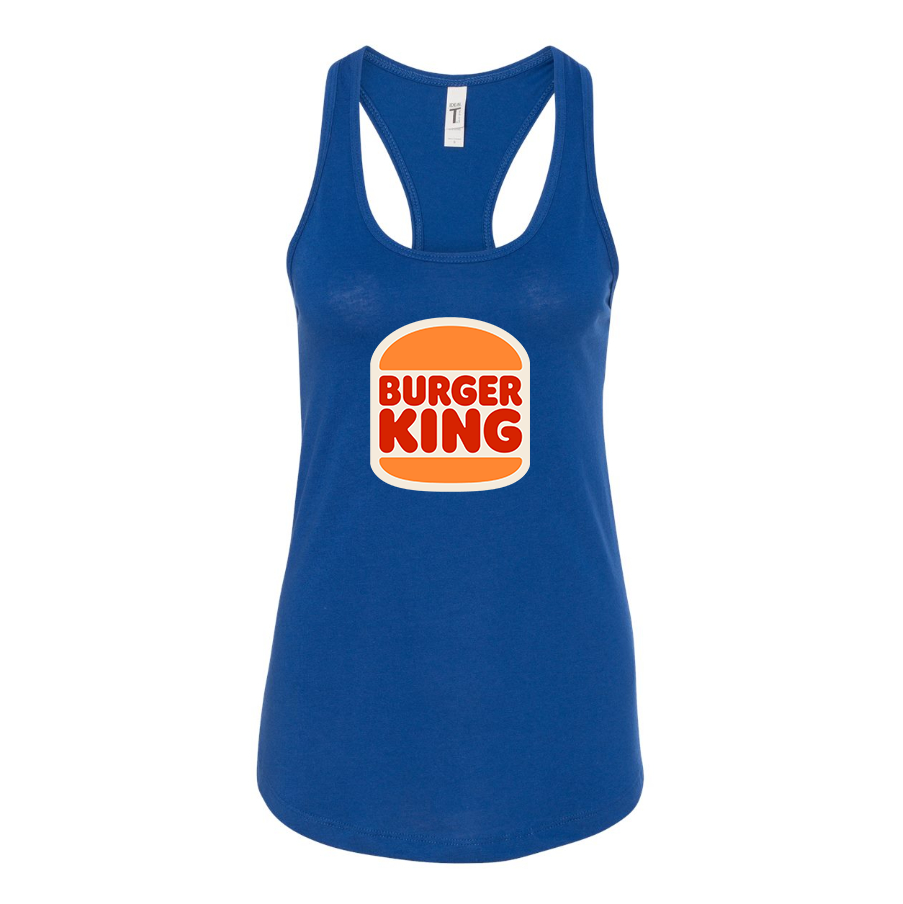 Women's Burger King Racerback Tank Top