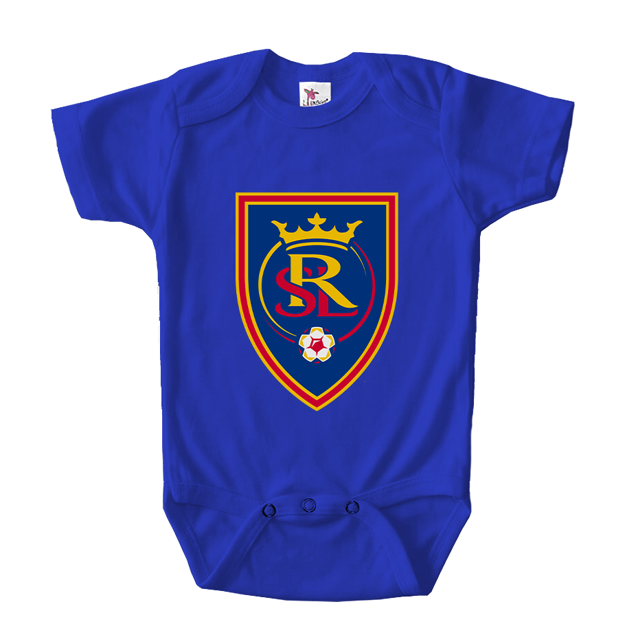 Real Salt Lake Soccer Baby Romper Onesie