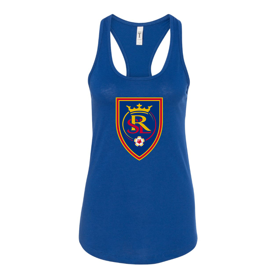 Women's Real Salt Lake Soccer Racerback Tank Top