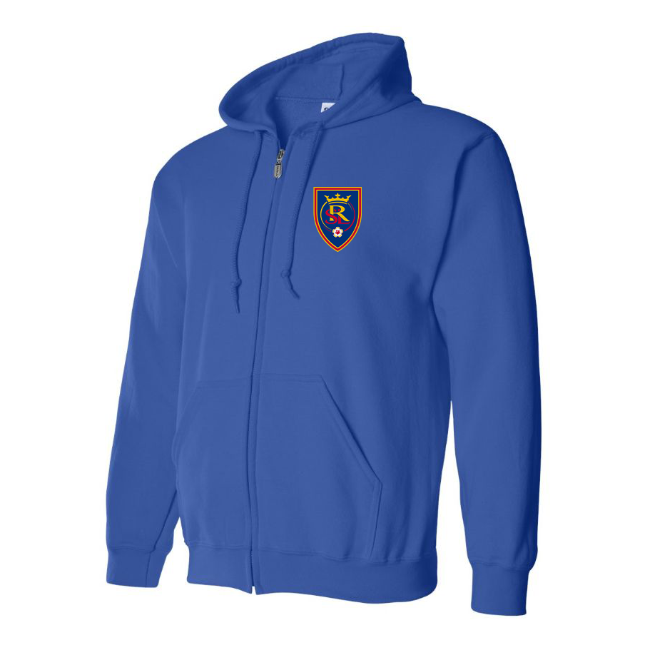 Men's Real Salt Lake Soccer Zipper Hoodie