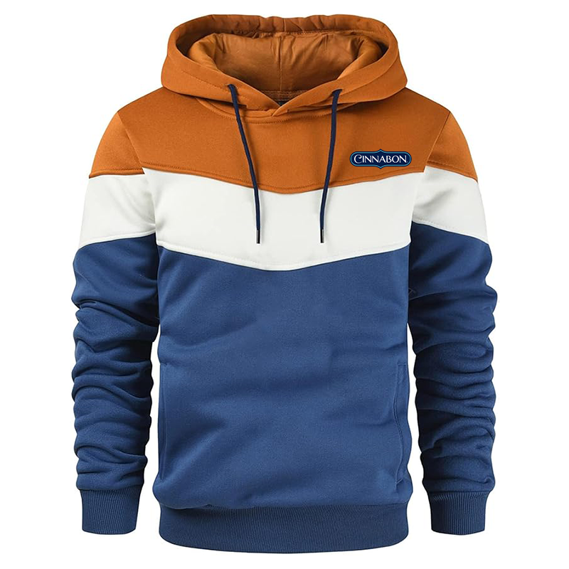 Men's New York NY Yankees Gesean Novelty Color Block Pullover Fleece Hoodie Long Sleeve Casual Sweatshirt with Pocket