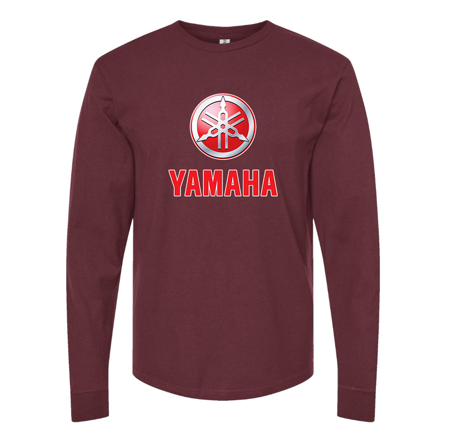 Men's Yamaha Bike Motorcycle Long sleeves T-Shirt
