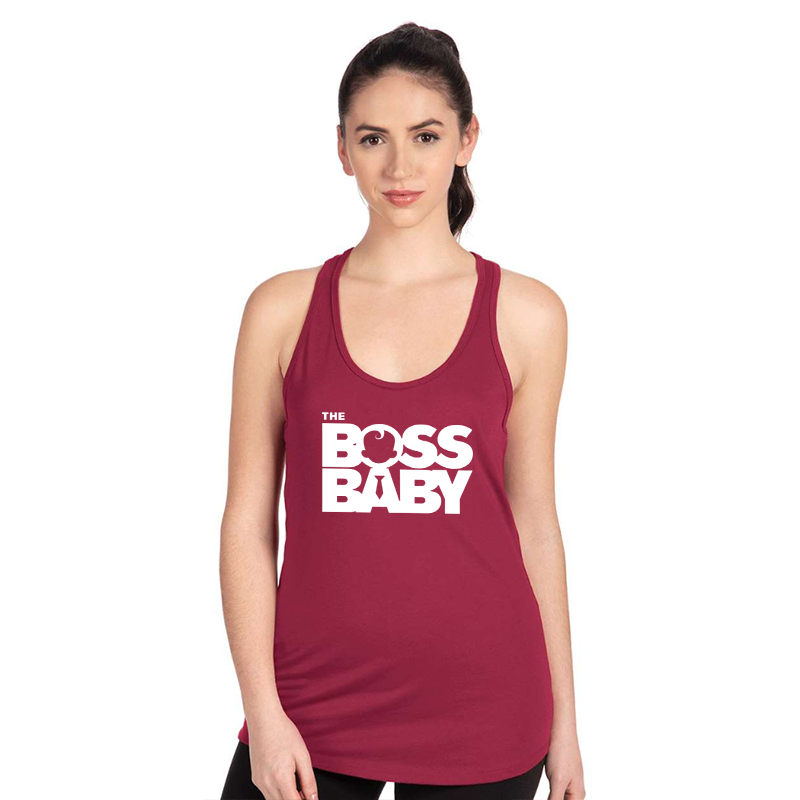 Women's Boss Baby Next Level Ideal Racerback Tank
